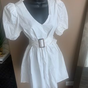 forever 21 white dress